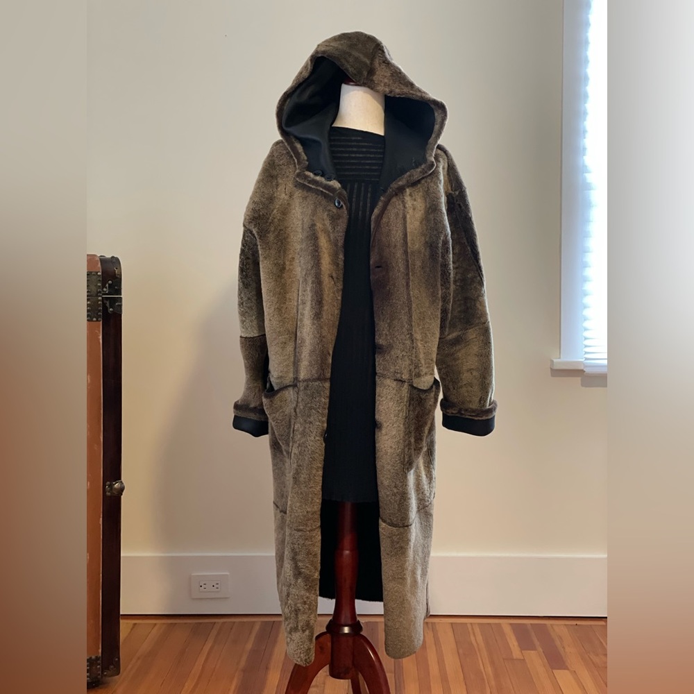 Long black coat